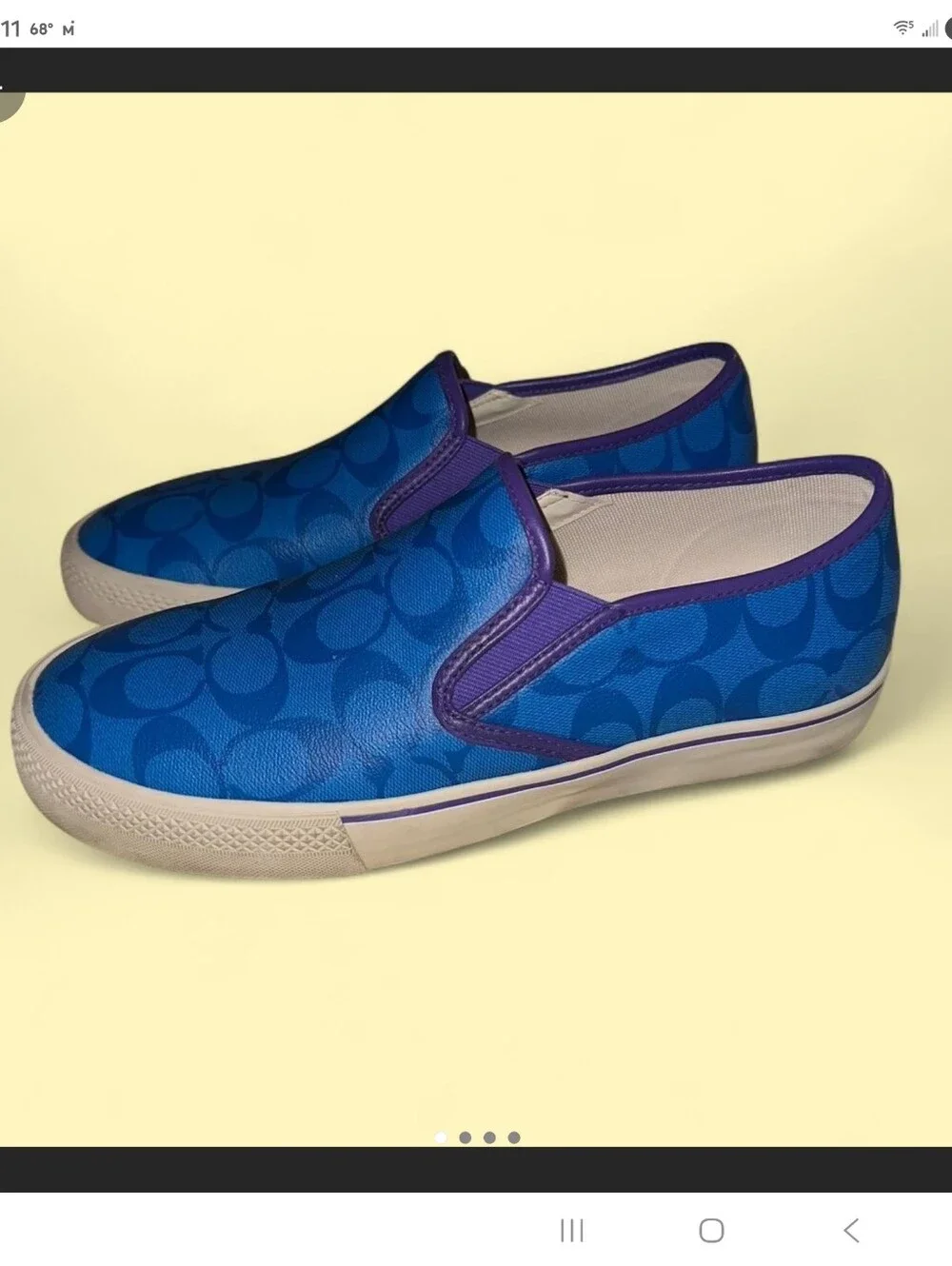 Coach Slip-On Sneakers